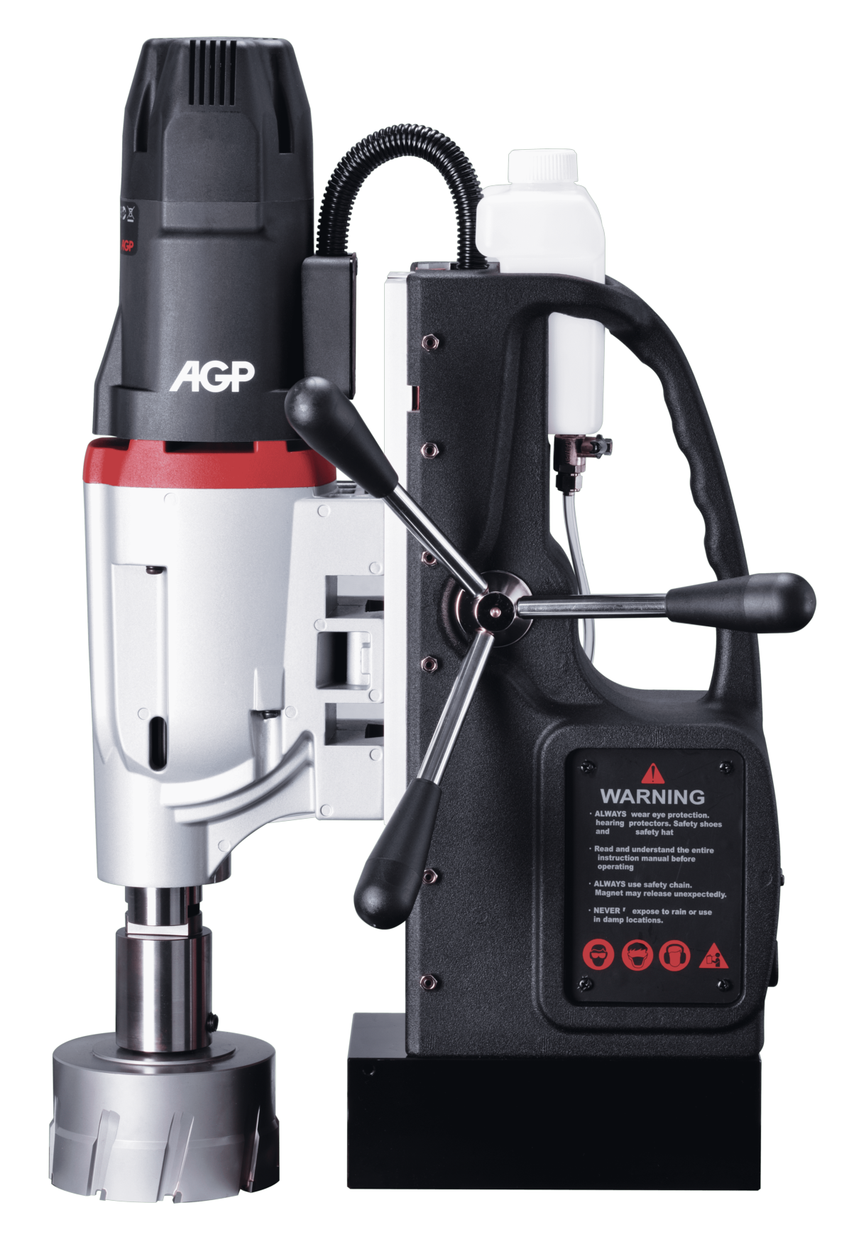 1 Mașină de găurit și filetat magnetic 4 viteze MD120/4 — instrument profesional AGP | Master AGP