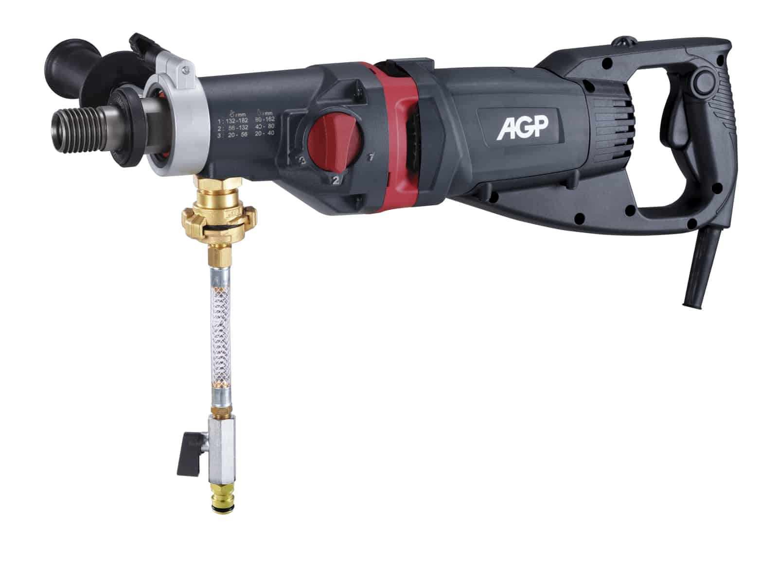 1 Motor forare diamantată umedă/uscată DMC160 — instrument profesional AGP | Master AGP