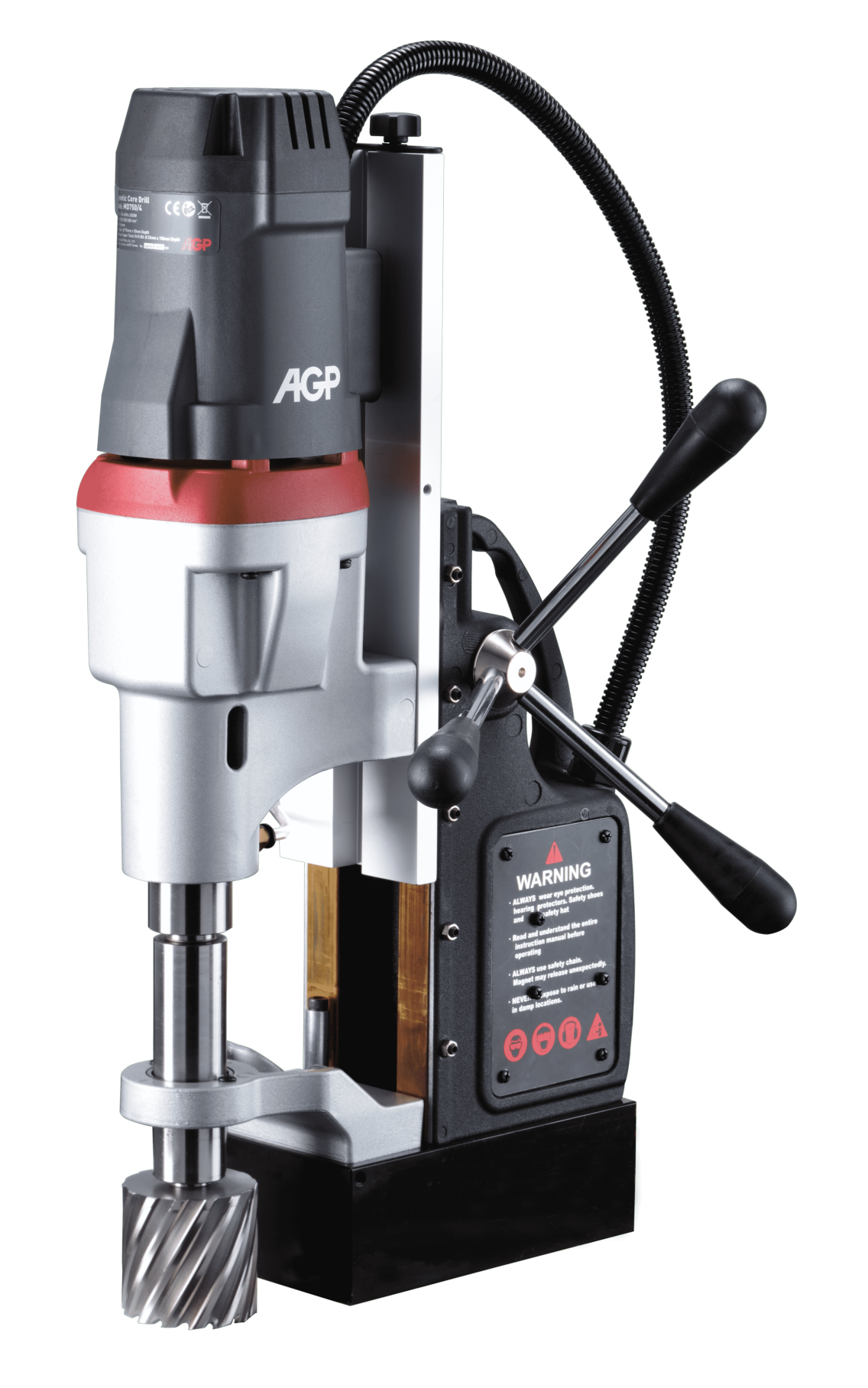 3 Burghie magnetice 4 viteze cu filetare MD750/4, MDS750/4 — instrument profesional AGP | Master AGP