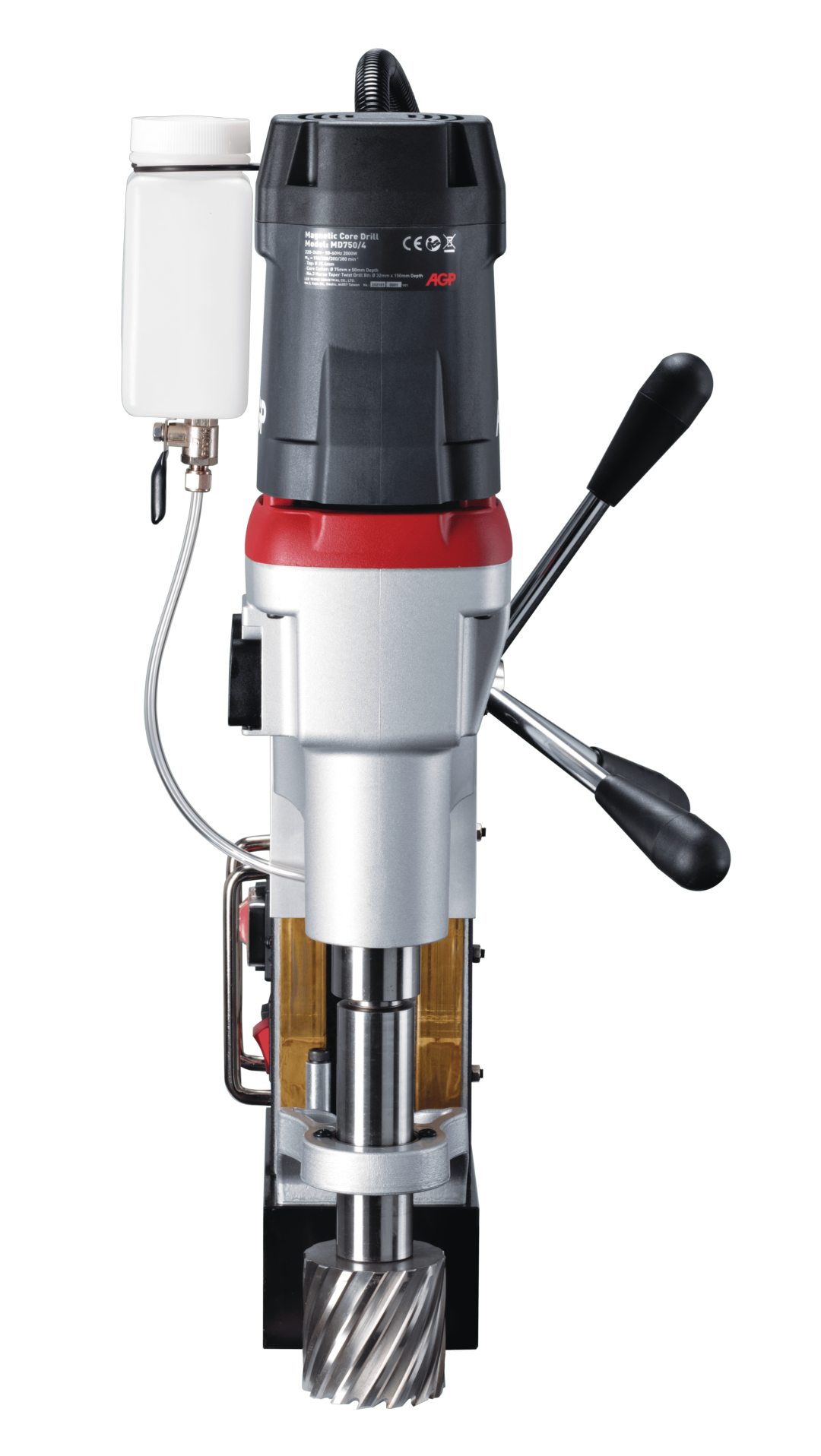 4 Burghie magnetice 4 viteze cu filetare MD750/4, MDS750/4 — instrument profesional AGP | Master AGP