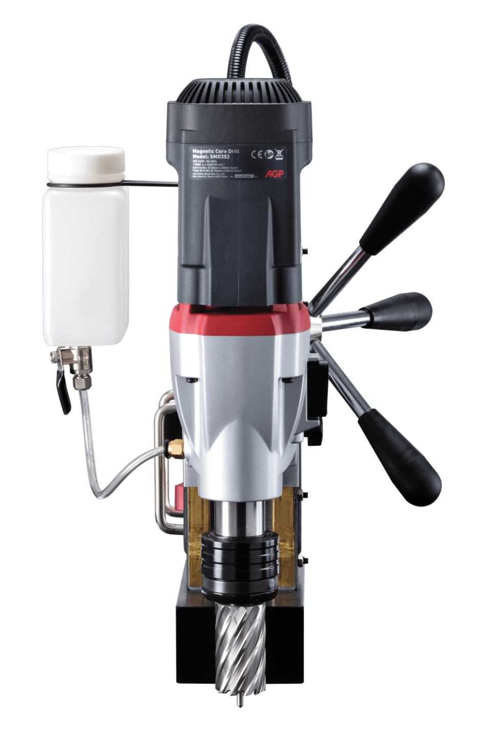 4 Instalație foraj magnetic 2 viteze SMD352 — instrument profesional AGP | Master AGP