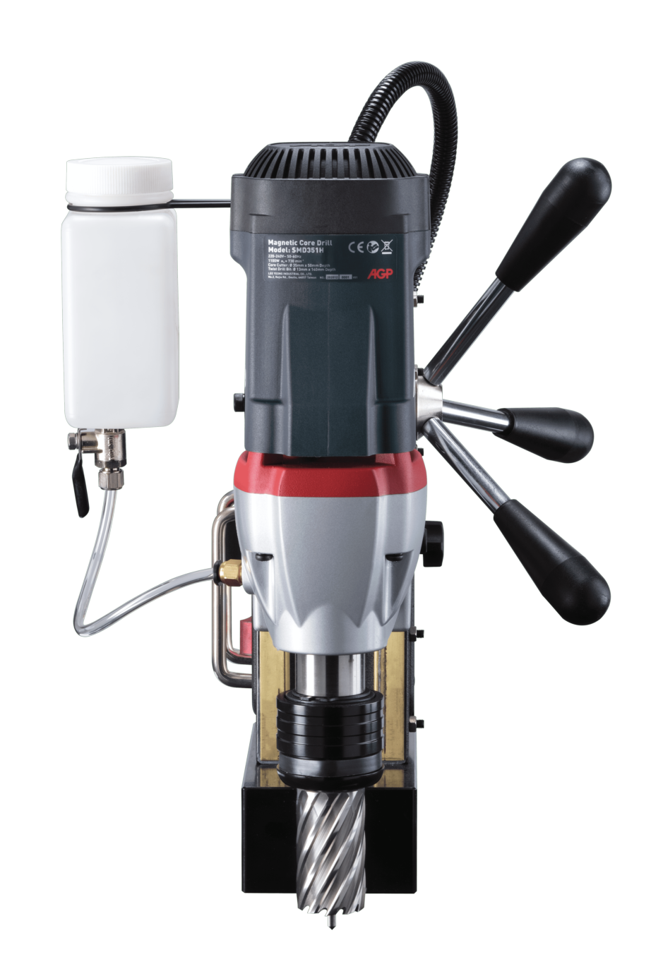 4 Instalație foraj magnetic 1 viteză SMD351L, SMD351H — instrument profesional AGP | Master AGP